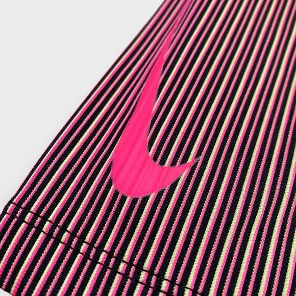 Nike AeroSwift 1/2 Length Running Tights size XL Hyper Pink Black DM4622-016 New - Picture 4 of 11